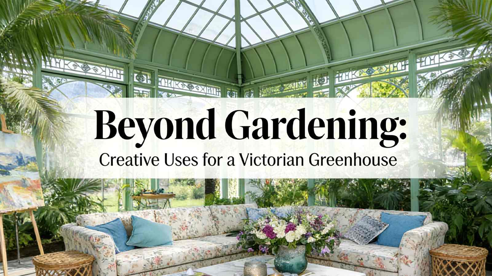 Beyond Gardening: Creative Uses For A Victorian Greenhouse (updated)